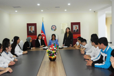 Masallıda şagirdlər maarifləndirici tədbirə qatılıblar