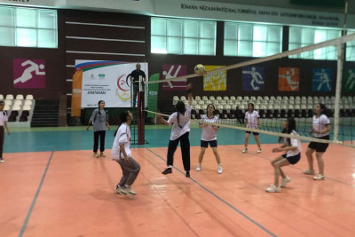 Masallı: Voleybolçu qızlar region turnirinin qalibi olublar