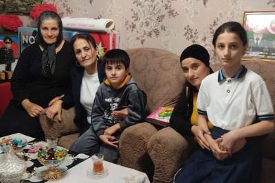 Astarada şəhid Əli Babazadənin ailəsi ziyarət olunub