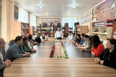 Masallı rayon Mərkəzi Kitabxanasında Cəlil Məmmədquluzadəyə həsr edilmiş tədbir təşkil olunub