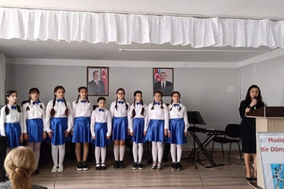 Astarada Uşaq Musiqi məktəbinin şagirdləri konsert proqramı ilə çıxış ediblər
