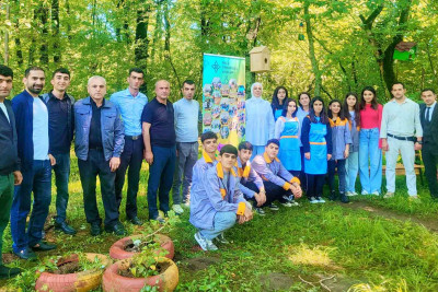 Hirkan Milli Parkında "Yaşıl Həyat" adlı ekoloji layihə keçirilib