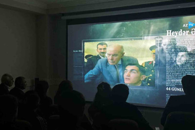 Cəlilabadda “Tarixin izi ilə” filmi nümayiş edilib