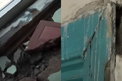 60 ilə yaxın təmirsiz qalan Şirinsu kənd məktəbinin binası