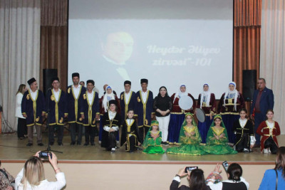 Lənkəranda “Heydər Əliyev zirvəsi” adlı tematik konsert keçirilib