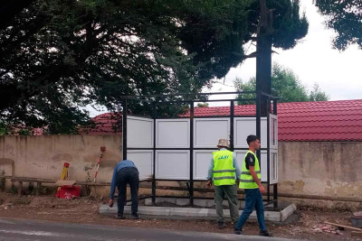 Astarada yeni dayanacaq tikilir