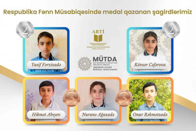 RFM: Cənub bölgəsini təmsil edən məktəblilər medallara layiq görülüblər