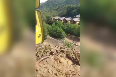 Lənkəran–Lerik yolu sürüşmə nəticəsində bağlanıb