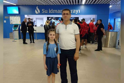 Lənkəran: Yeniyetmə idmançımız üzgüçülük yarışının ikincisi olub