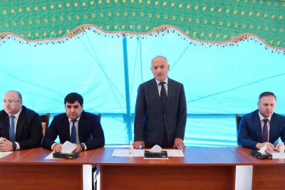 Araz Əhmədov Təzə Alvadı kənd sakinlərinin müraciətlərini dinləyib