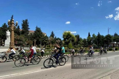 Cəlilabadda veloyürüş təşkil edilib