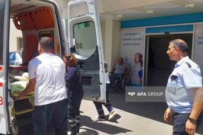 Lənkəranda boğulma təhlükəsi ilə üzləşən şəxs hospitalizasiya olunub