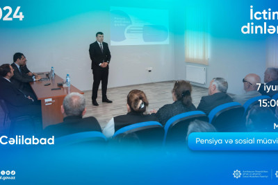 Cəlilabad: İctimai dinləmədə iştirak edənlərin nəzərinə