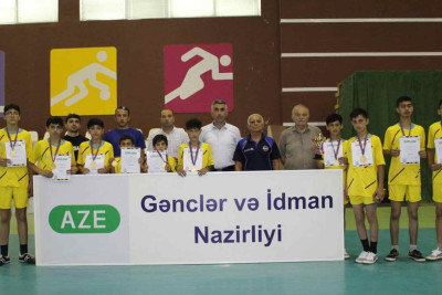 Masallıda voleybol üzrə açıq rayon turniri keçirilib