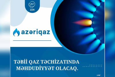 Sabah Masallıda qaz kəsiləcək