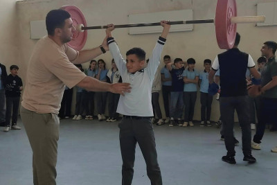 Lənkəranda məktəblilərə 2 idman növü üzrə ustad dərsləri təşkil olunub