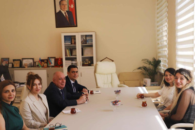 Türkiyə universitetinin müəllimləri LDU-da olublar