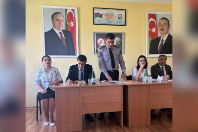 Astarada məktəblilərə maarifləndirici tədbir keçiriblər