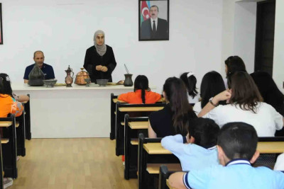 Masallıda şagirdlər misgərlik sənətinin sirlərinə yiyələniblər