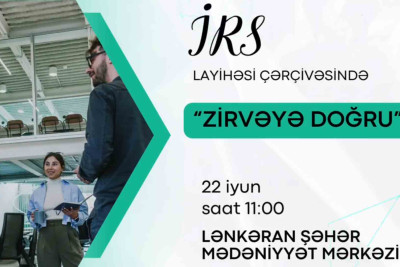 Lənkəranda gənclərlə “Zirvəyə doğru” adlı görüş keçiriləcək