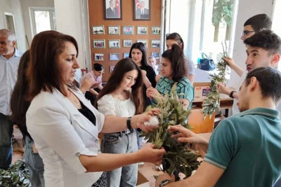 Masallıda kollec tələbələri barama istehsalı haqqında məlumatlandırılıblar