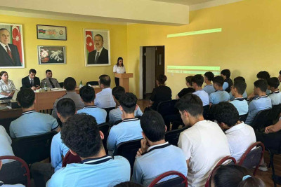 Astarada şagirdlərə narkomaniyanın fəsadlarından bəhs edilib