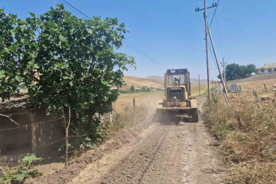 Cəlilabadın Məlikqasımlı kəndinin daxili yollarının təmirinə start verilib