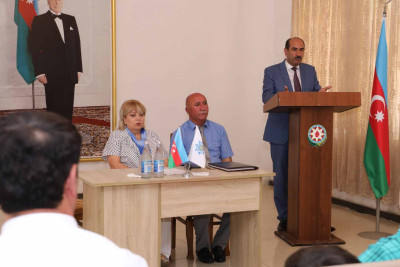 Lənkəranda şəhid ailələrinə xatirə hədiyyələri təqdim olunub