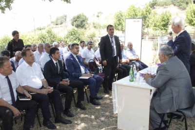 Rafiq Cəlilov Badamağac kənd sakinləri ilə görüşüb