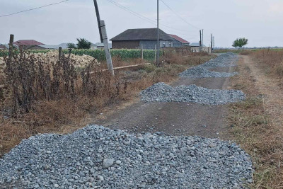 Cəlilabadın Üçtəpə kəndinin daha bir yolu təmir olunub