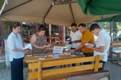 Astarada sakinlərə səyyar kitabxana xidməti göstərilib