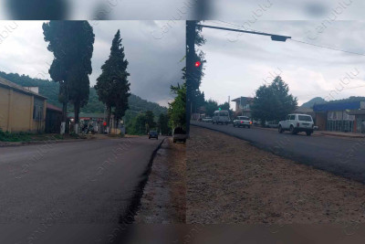 Astarada asfaltlanma işləri davam edir