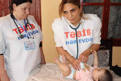 Cəlilabadda peyvənddən kənarda qalan uşaqlar vaksinasiya olunublar
