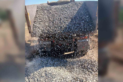 Cəlilabadın Mədətli kəndinin yolları təmir olunub