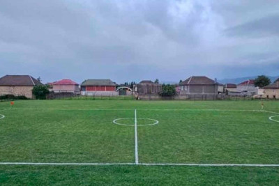 Lənkəranda Şağlaser kəndinin meydançası əsaslı təmir olunub