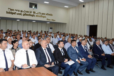 Masallıda Məhərrəm ayının başlanması ilə əlaqədar ümumrayon tədbiri keçirilib