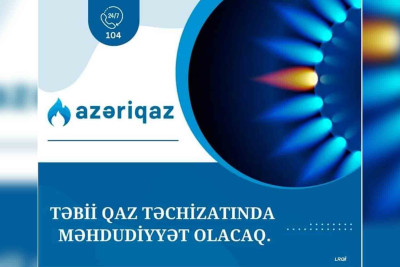 Sabah Astara və Lənkəranda qaz olmayacaq