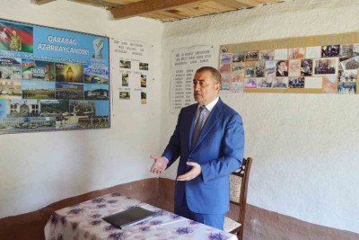 Qəzənfər Ağayev Diqo kəndində sakinlərlə görüş keçirib