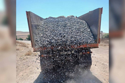 Cəlilabadın Şorbaçı kənd yollarının təmiri davam edir