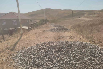 Cəlilabadın Boyxanlı kəndinin yolları təmir olunub