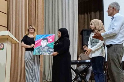 Lənkəranda şəhid Afərin Qulamzadənin doğum gününə həsr olunan tədbir keçirilib