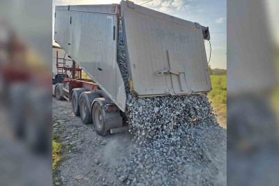 Cəlilabadın Üçtəpə kəndinin yolları təmir olunub