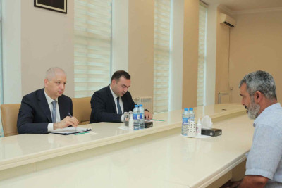 Hidayət Abdullayev Masallıda vətəndaşları qəbul edib