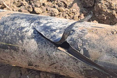 Cəlilabadda internet xətləri çəkilən zaman qaz kəməri zədələnib