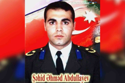 Bu gün şəhid mayor Əhməd Abdullayevin doğum günüdür