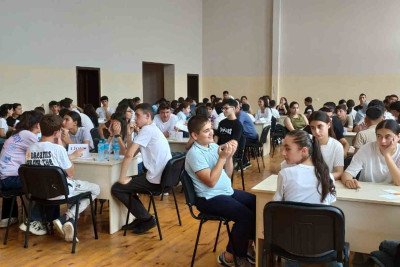 Astarada “Nə? Harada? Nə zaman?” oyunu üzrə məktəblilər arasında açıq kubok keçirilib