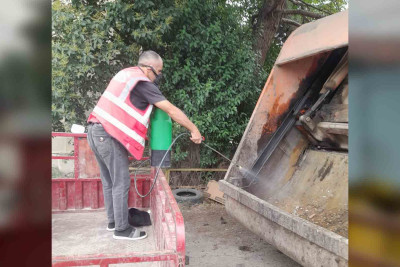 Cəlilabadda dezinfeksiya işləri görülüb