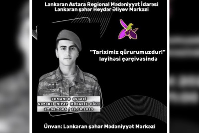 Lənkəranda şəhidə həsr olunmuş tədbir keçiriləcək