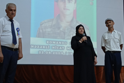 Lənkəranda şəhidin doğum gününə həsr olunmuş tədbir keçirilib