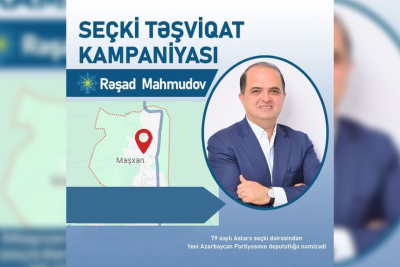 Rəşad Mahmudov seçicilərlə görüşəcək